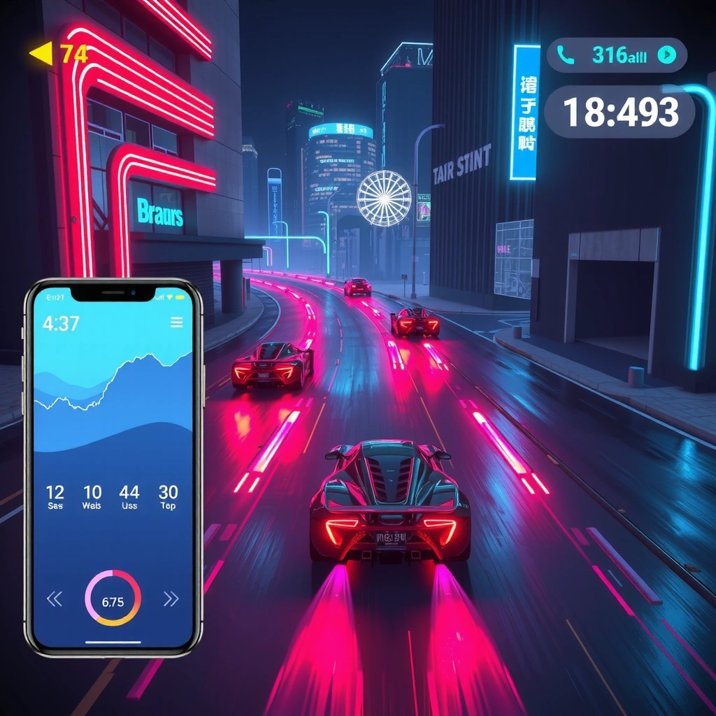 CyberRush gameplay screenshot